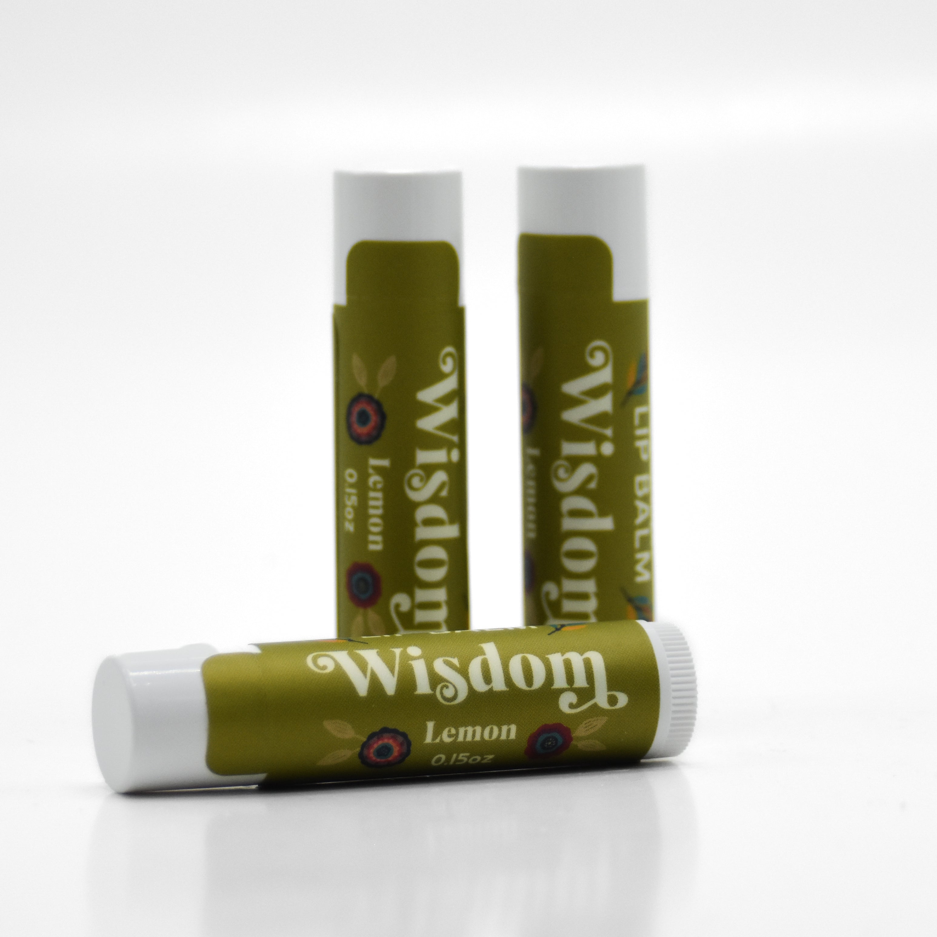 Dandewilde Affirmations -- Lip Balm -- Wisdom -- Lemon