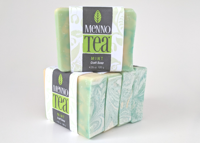 Soapy Gnome Menno Tea Mint Craft Soap