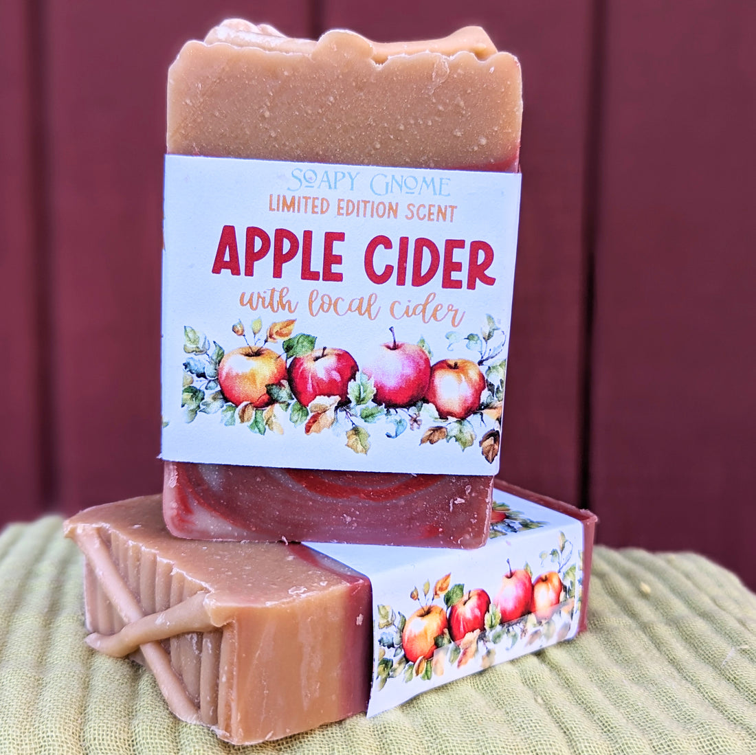 Seasonal: Apple Cider Body Soap Set of 6