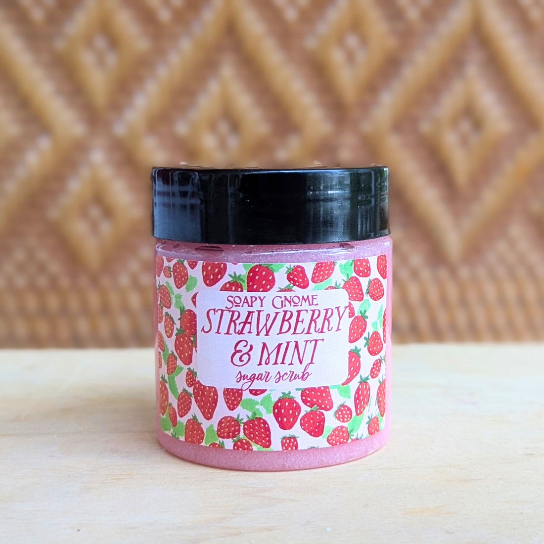 Strawberry Mint Sugar Scrub