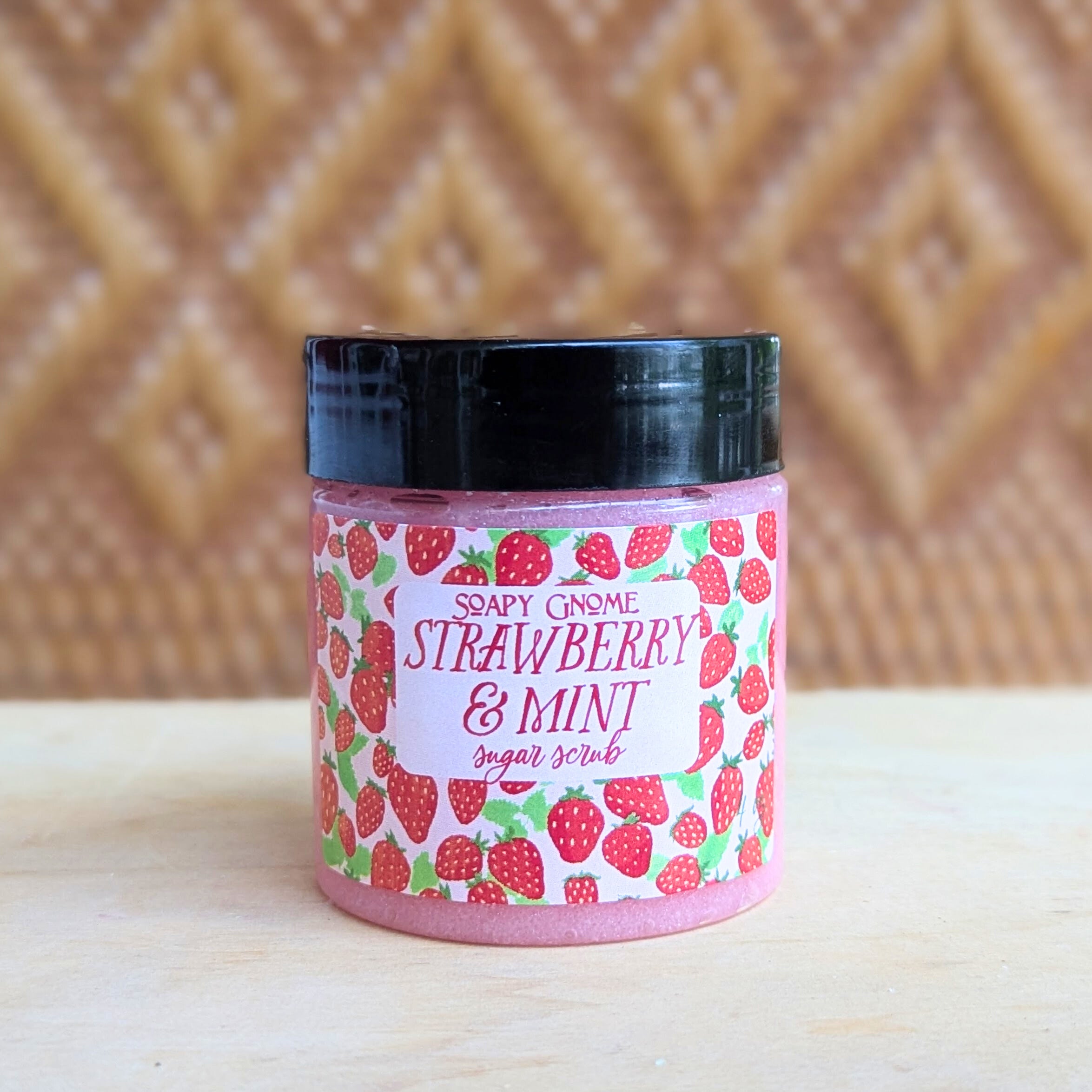 Strawberry Mint Sugar Scrub