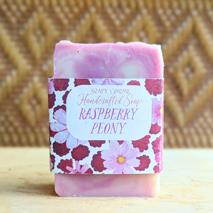 Raspberry Peony Soap