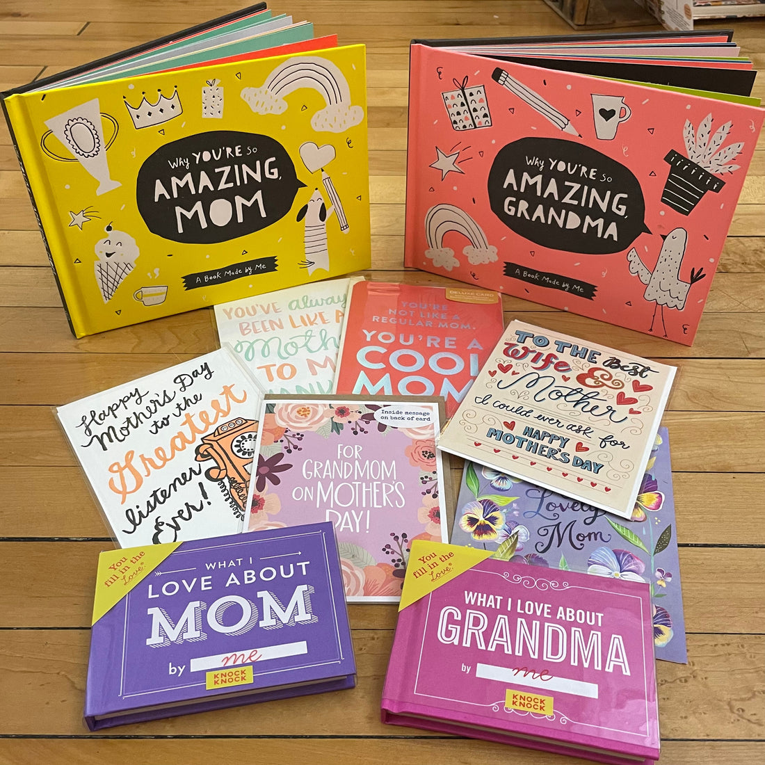 Fill In the Love Mom &amp; Grandma Books