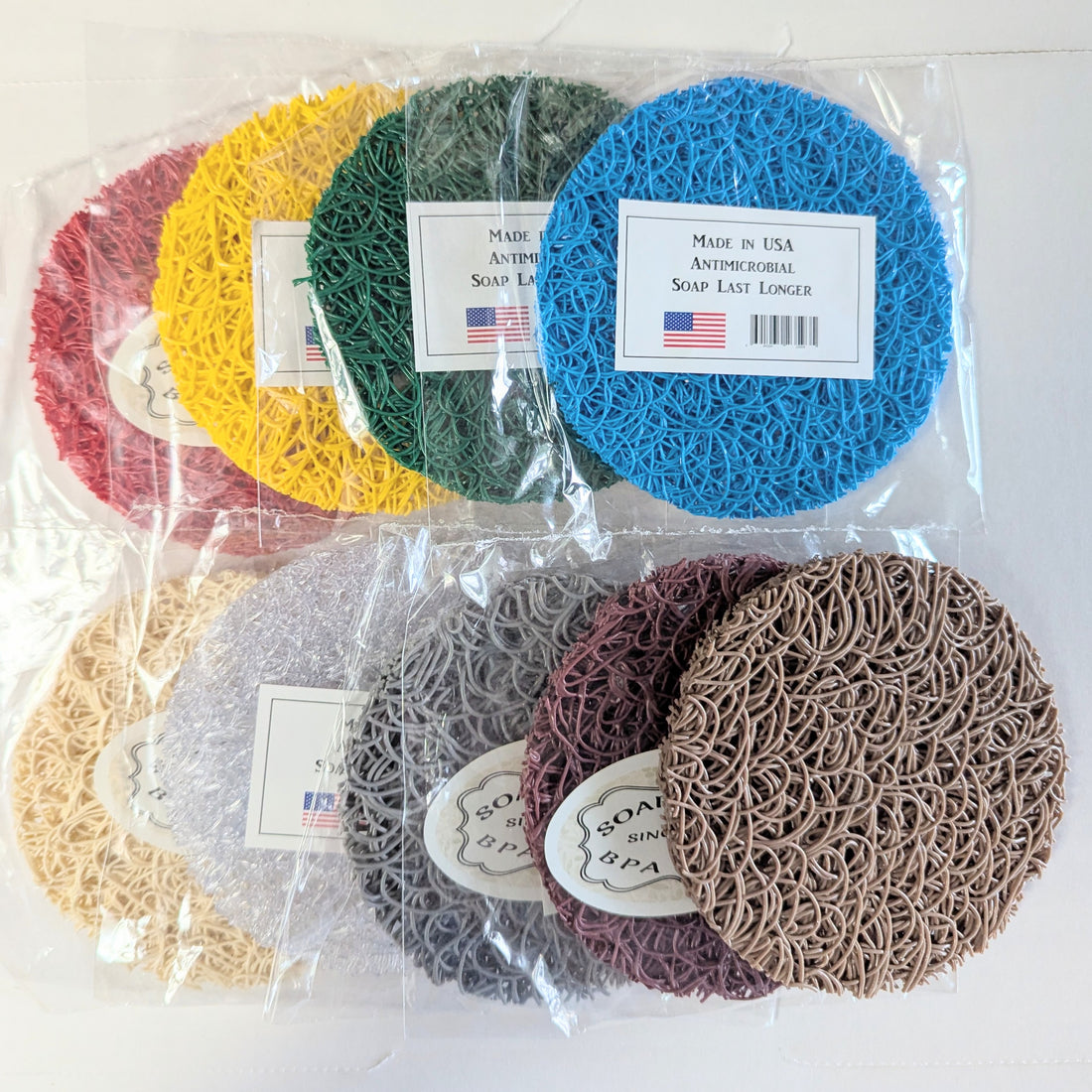 Round Soap Saver--Assorted colors
