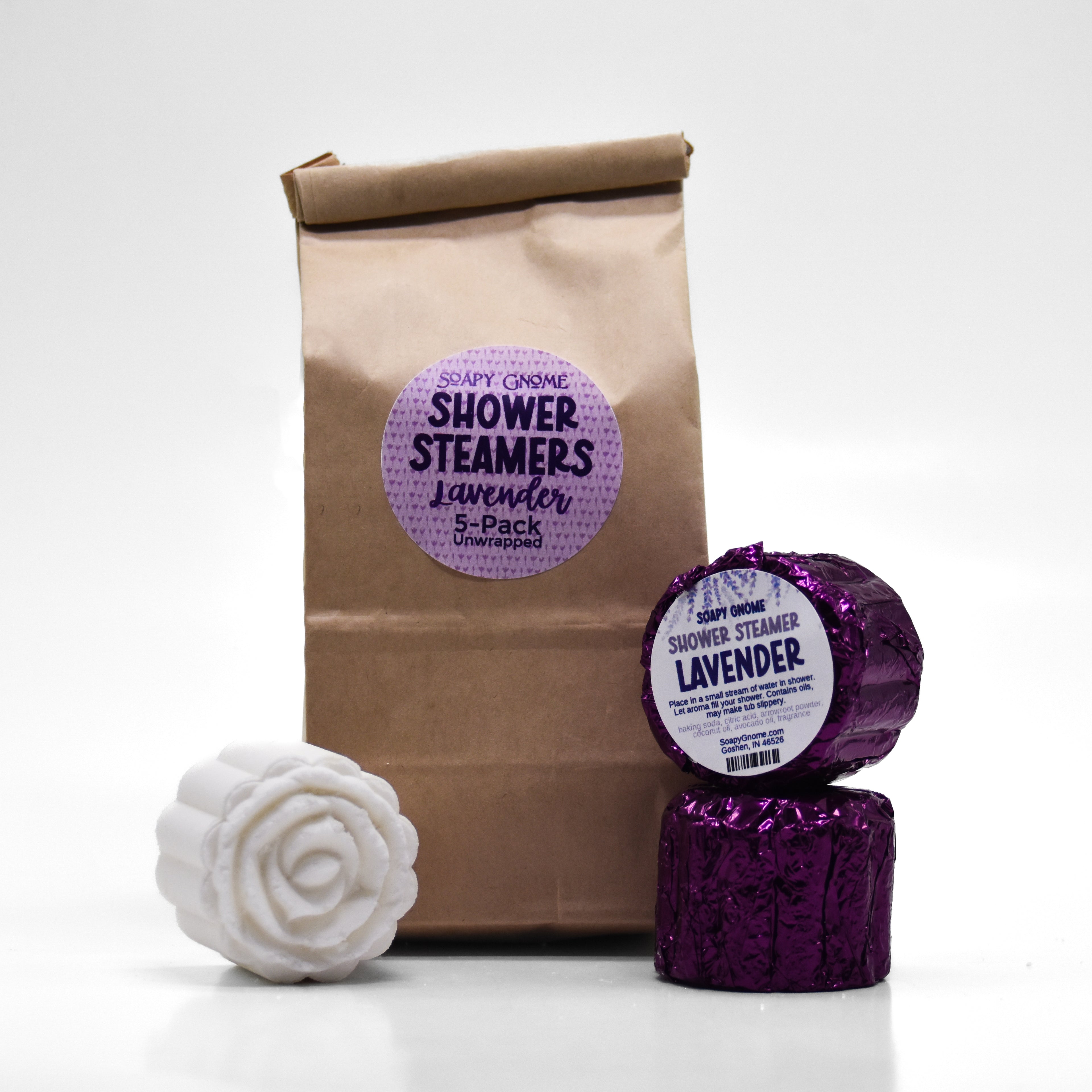 5-Pack Lavender Shower Steamers Set of 6