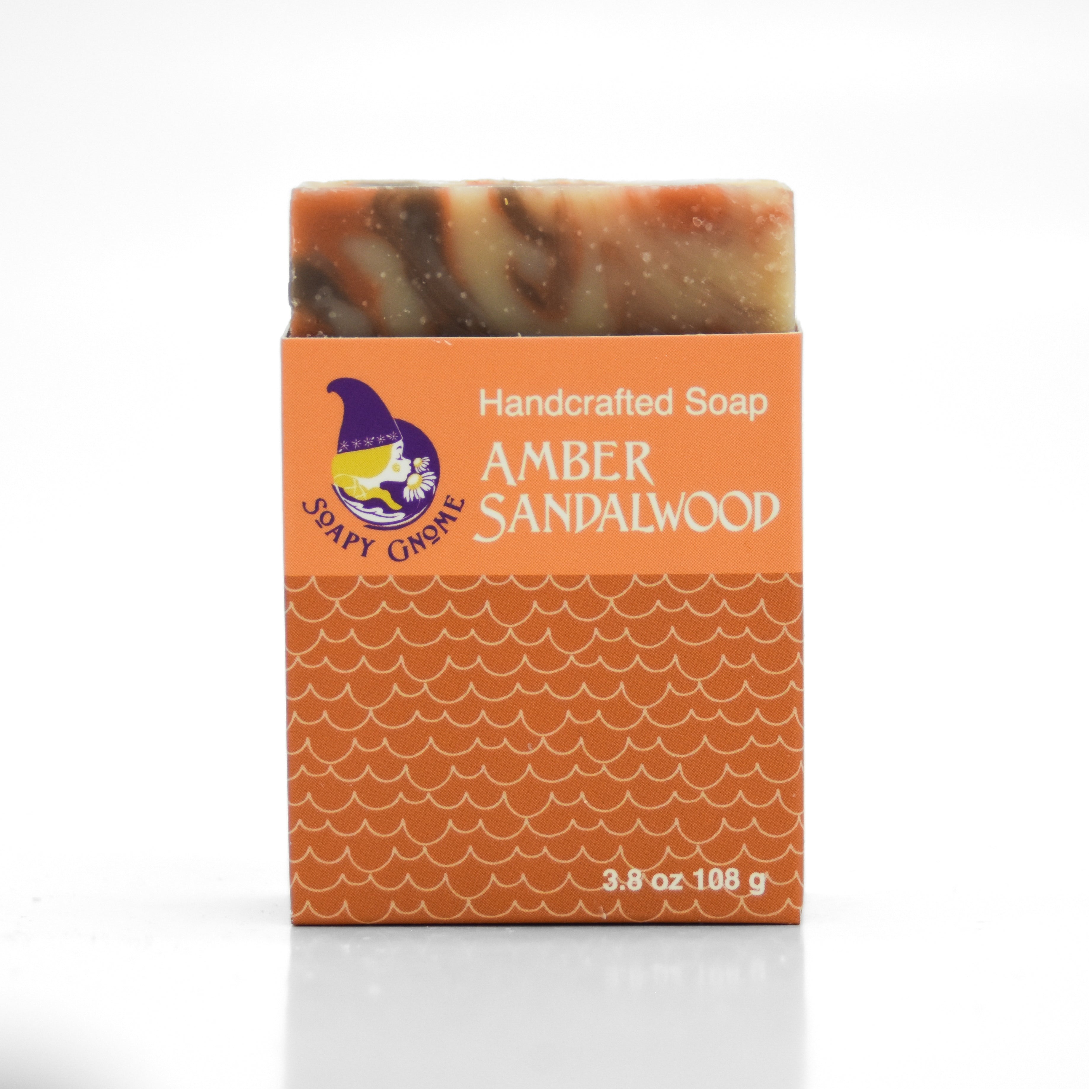 Amber Sandalwood Body Soap Set of 6