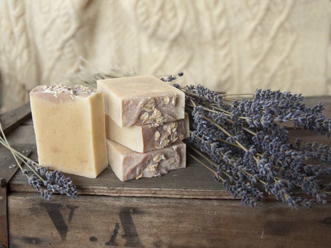 Soapy Gnome Lavender Oatmeal Soap