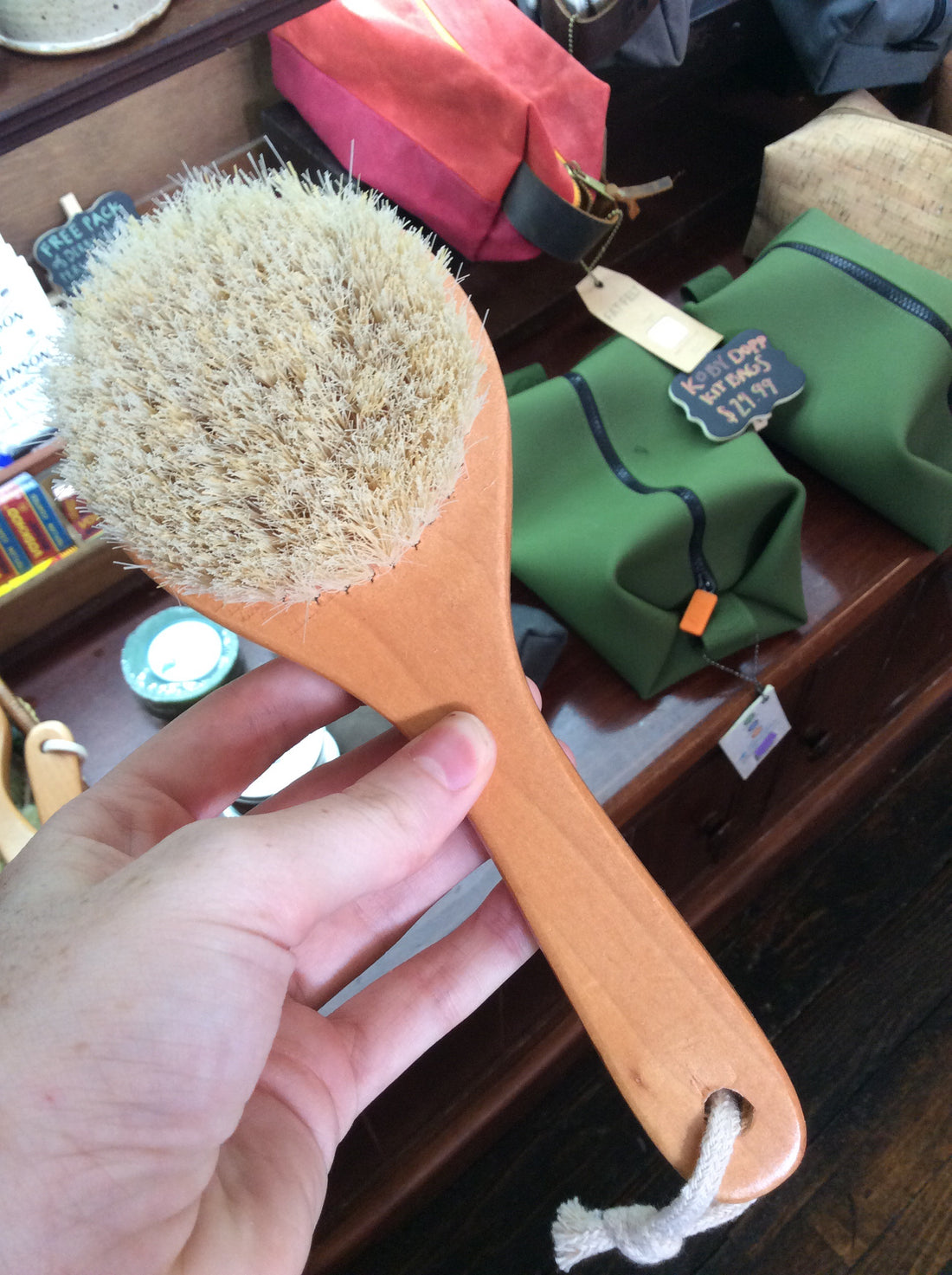 Vegan Palm Bristle Brush